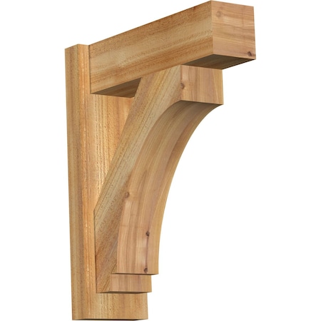 Imperial Block Rough Sawn Outlooker, Western Red Cedar, 6W X 18D X 22H